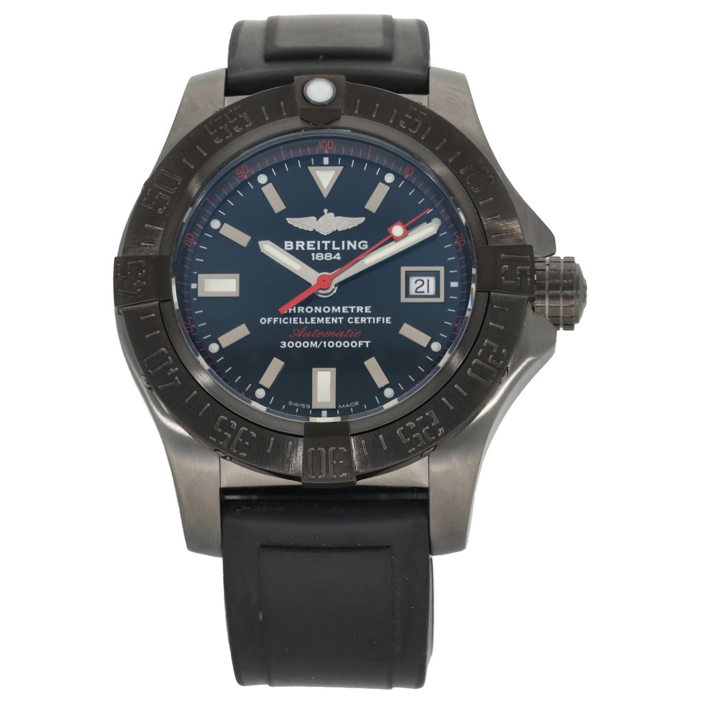 Breitling Avenger II M17331 45mm Stainless Steel Watch