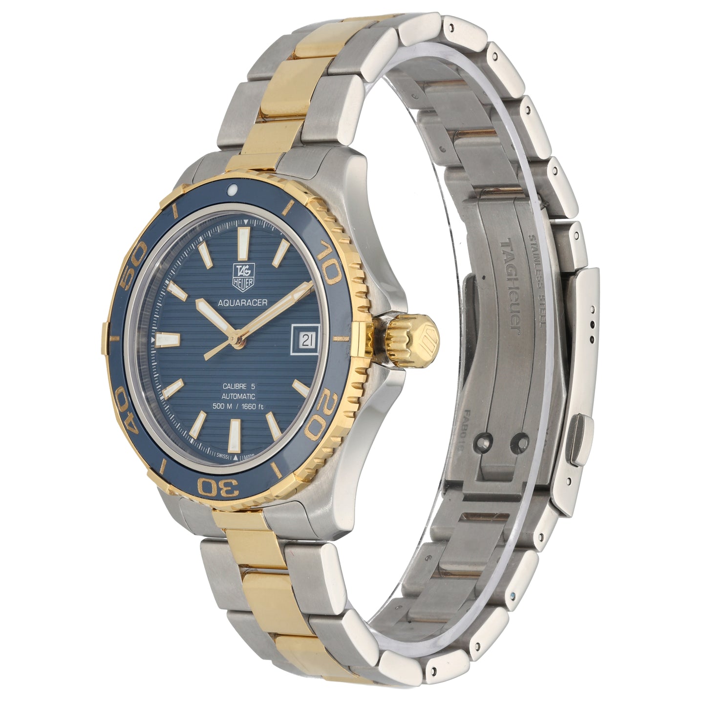 Tag Heuer Aquaracer WAK2120-0 41mm Bi-Colour Watch