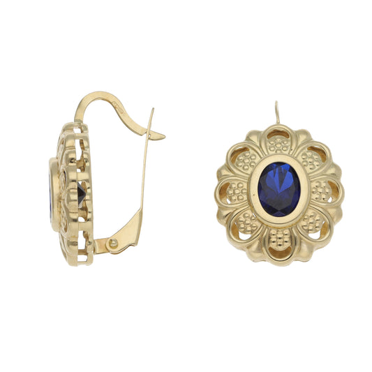 14ct Gold Imitation Dress/Cocktail Earrings
