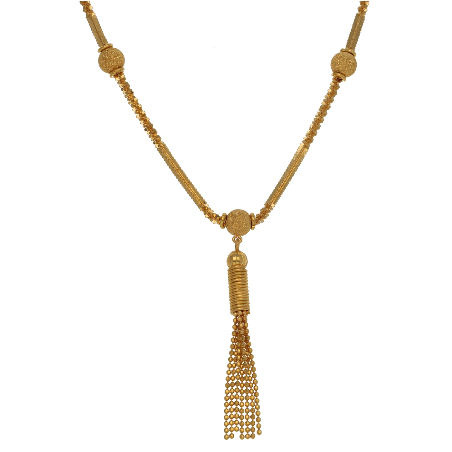 22ct Gold Fancy Necklace 16"