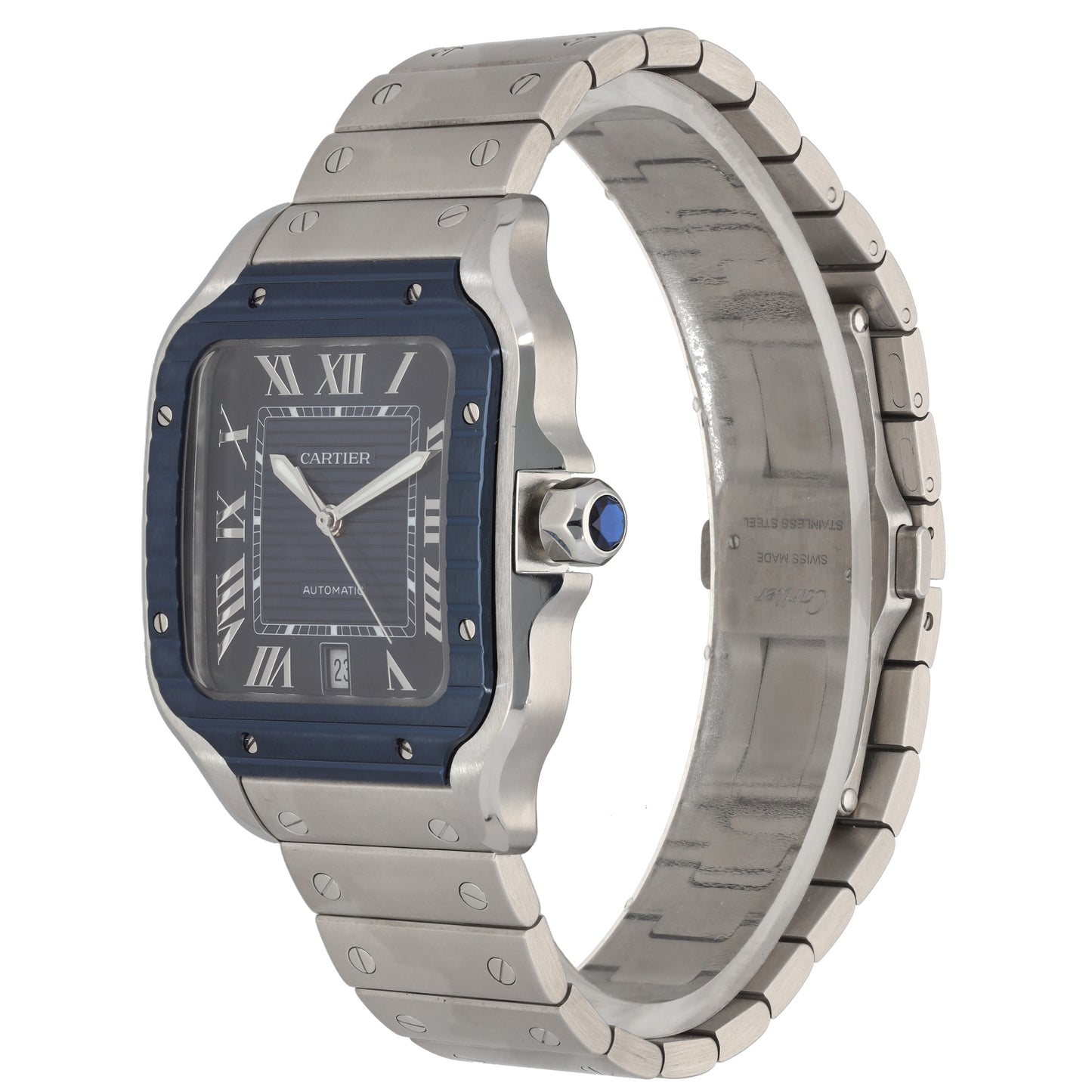 Cartier Santos De Cartier WSSA0048 40mm Stainless Steel Watch