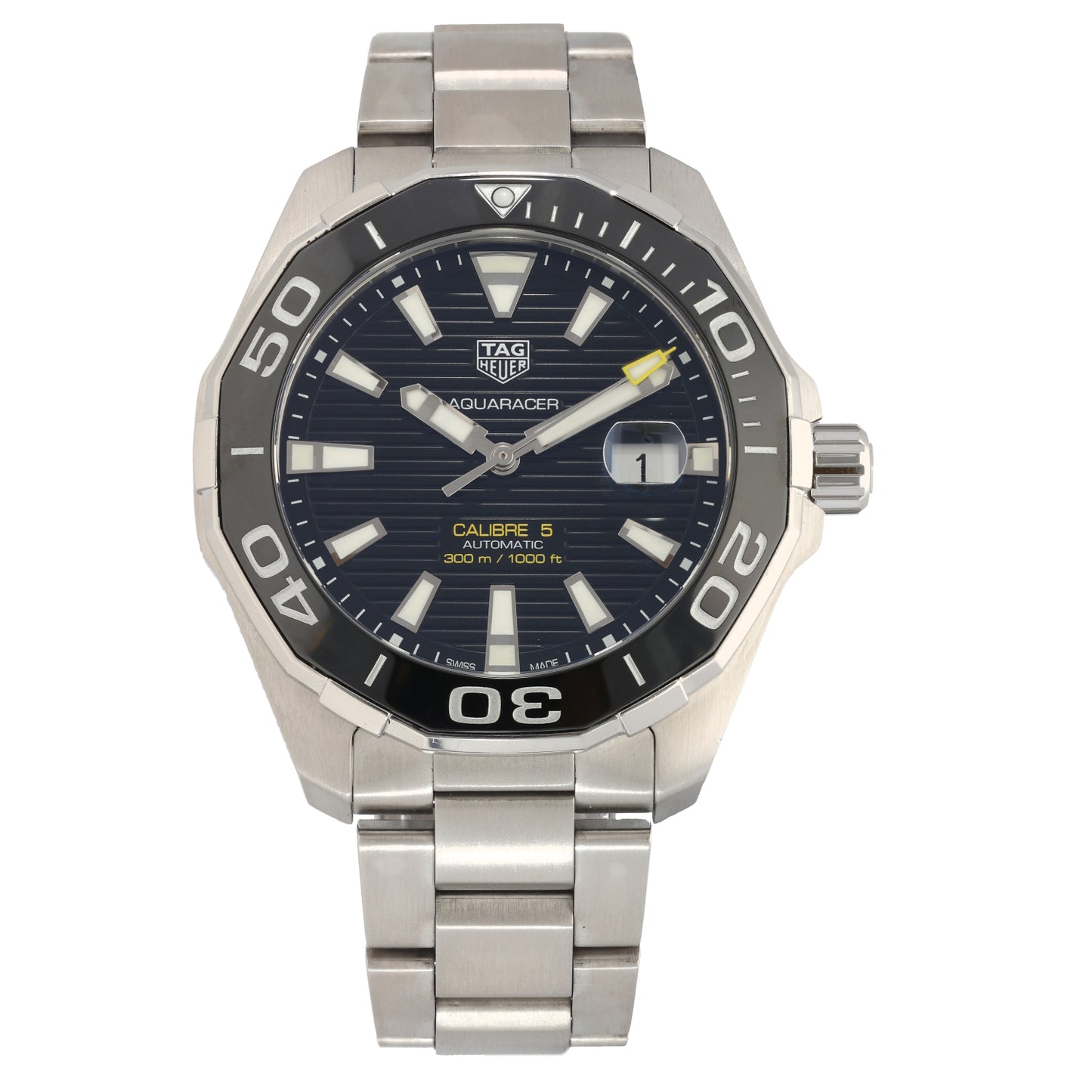 Tag Heuer Aquaracer WAY201A 43mm Stainless Steel Watch