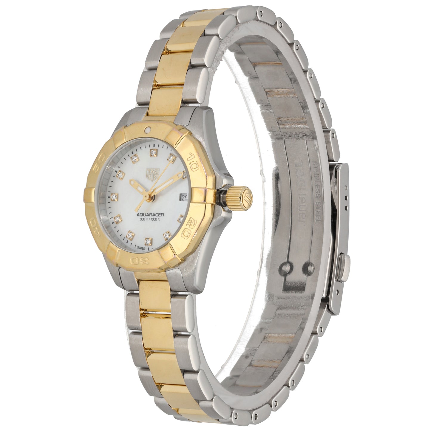 Tag Heuer Aquaracer WBD1422 27mm Bi-Colour Watch