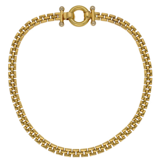 18ct Gold Popcorn Necklace 16"