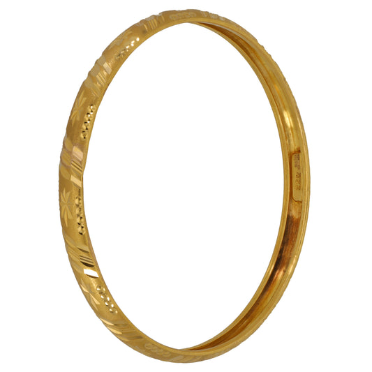 18ct Gold Alternative Bangle