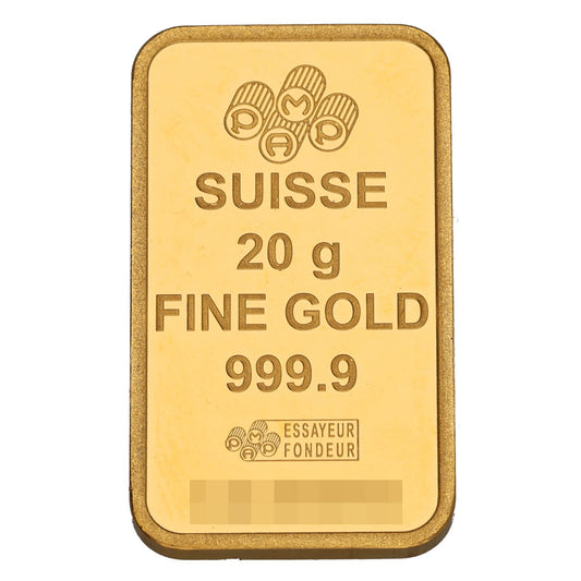 24ct 20g Gold Bar