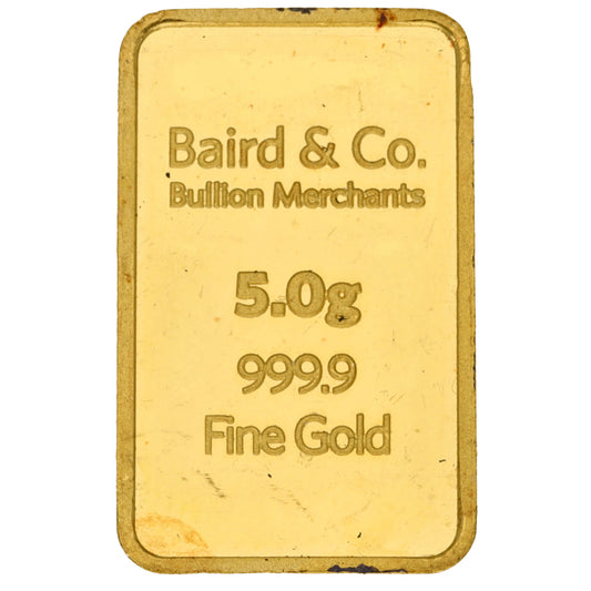 24ct 5g Gold Bar