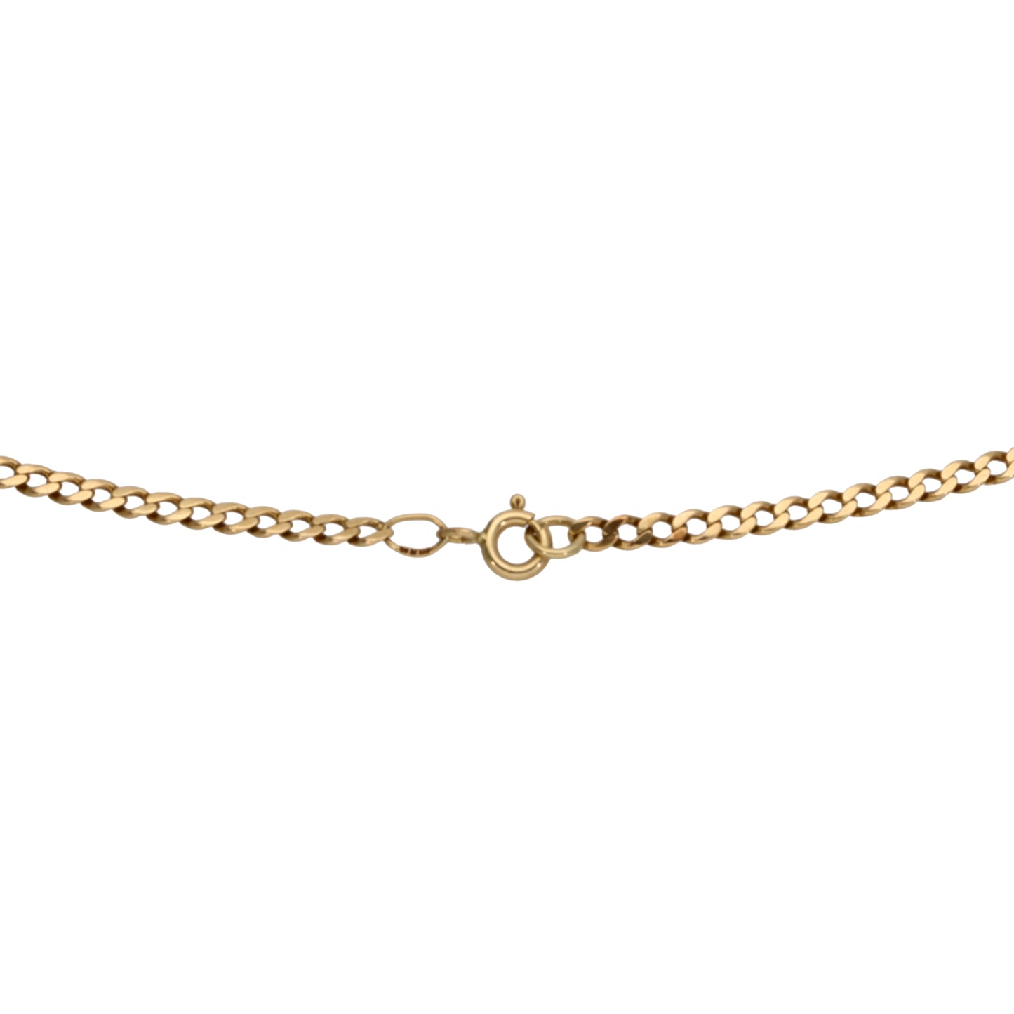 9ct Gold Curb Chain 24"