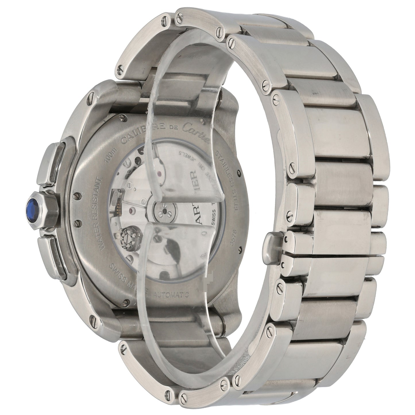 Cartier Calibre De Cartier W7100045 42MM Stainless Steel Watch
