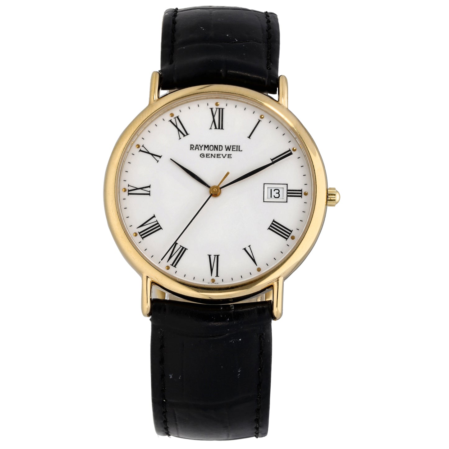 Raymond Weil Vintage 9143 34mm Gold Plated Watch