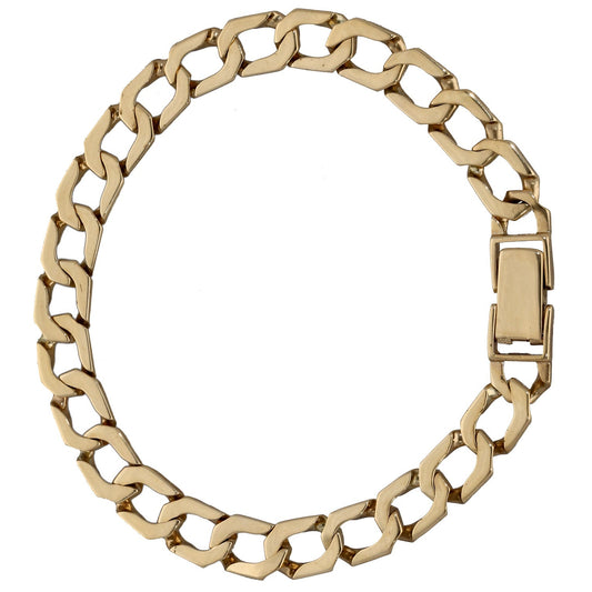 9ct Gold Curb Bracelet