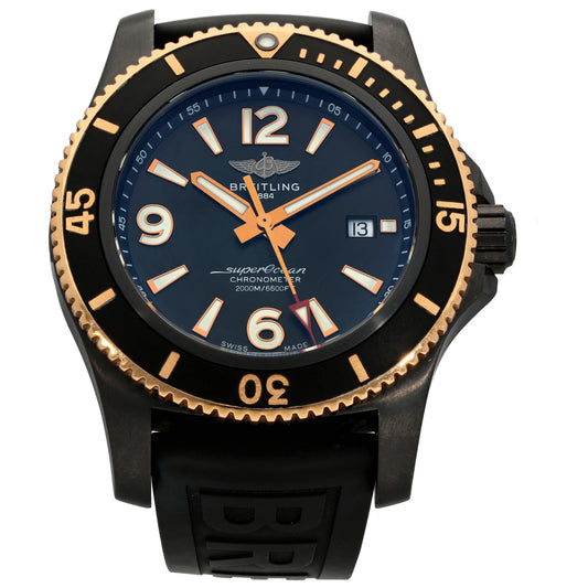 Breitling Superocean U17368 44mm PVD Stainless Steel Watch