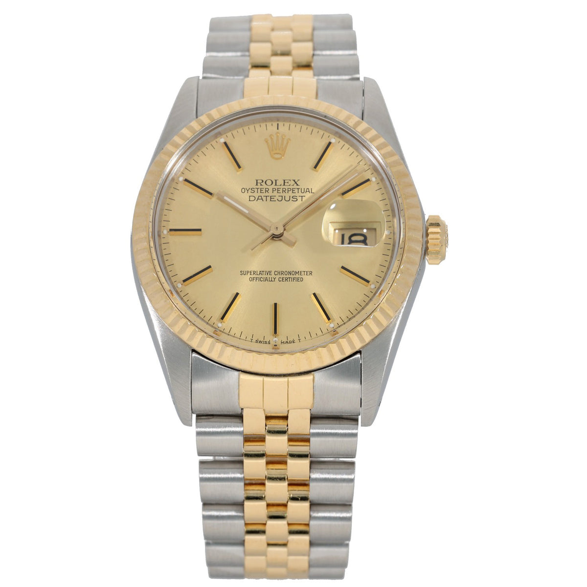Rolex Datejust 16013 36mm Bi-Colour Watch