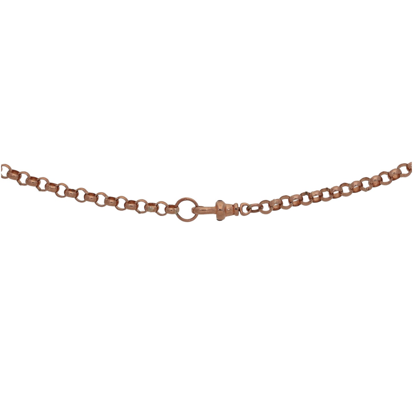 9ct Rose Gold Belcher Chain 26"