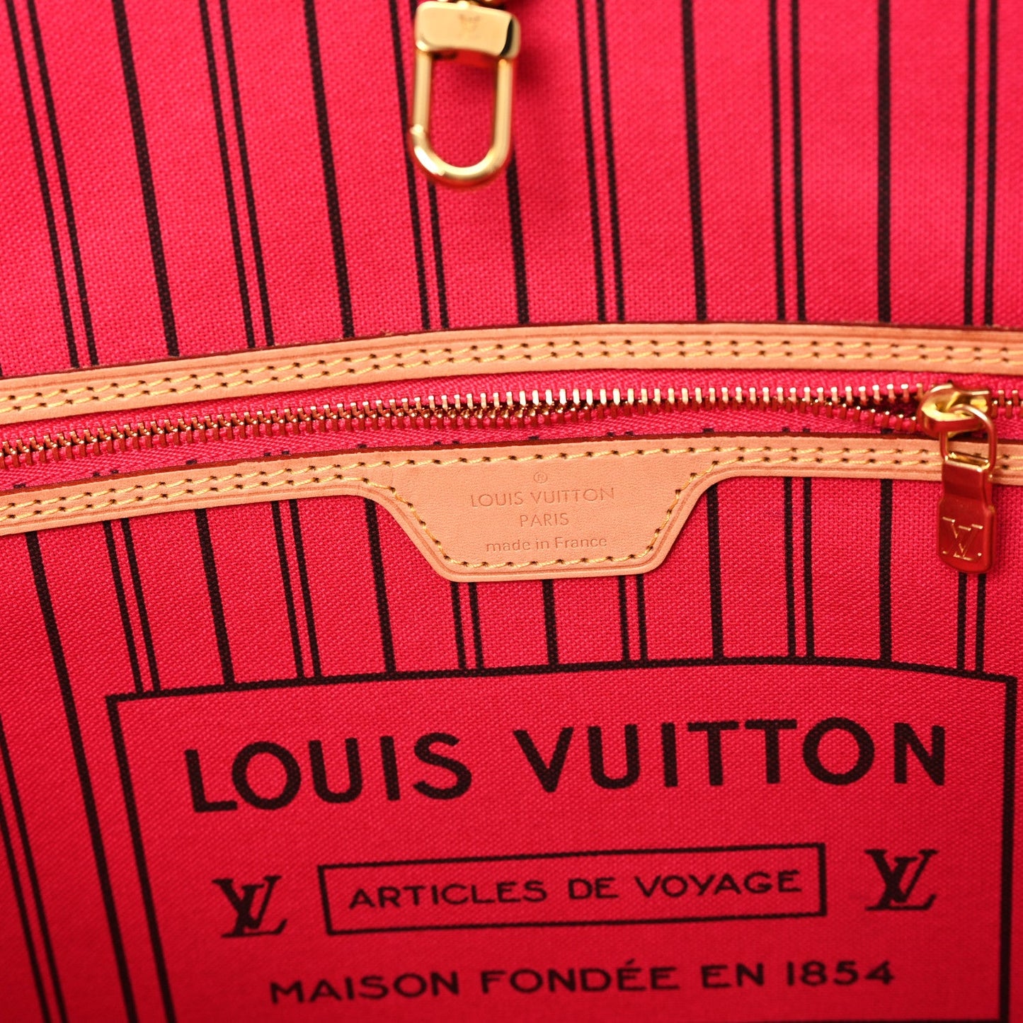 Louis Vuitton Monogram Love Locks Neo Neverfull MM Coated Canvas Bag - Brown