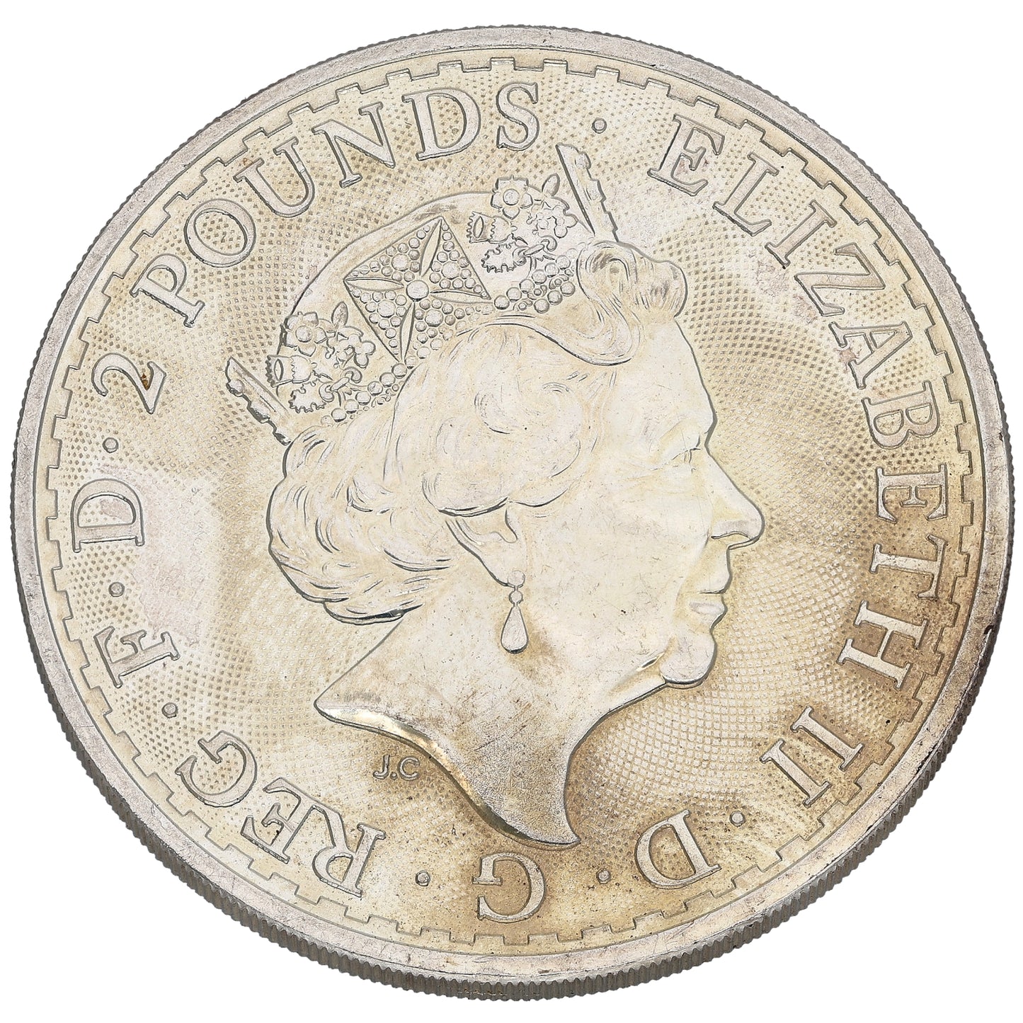 Fine Silver Queen Elizabeth II 1 OZ Britannia Coin 2022