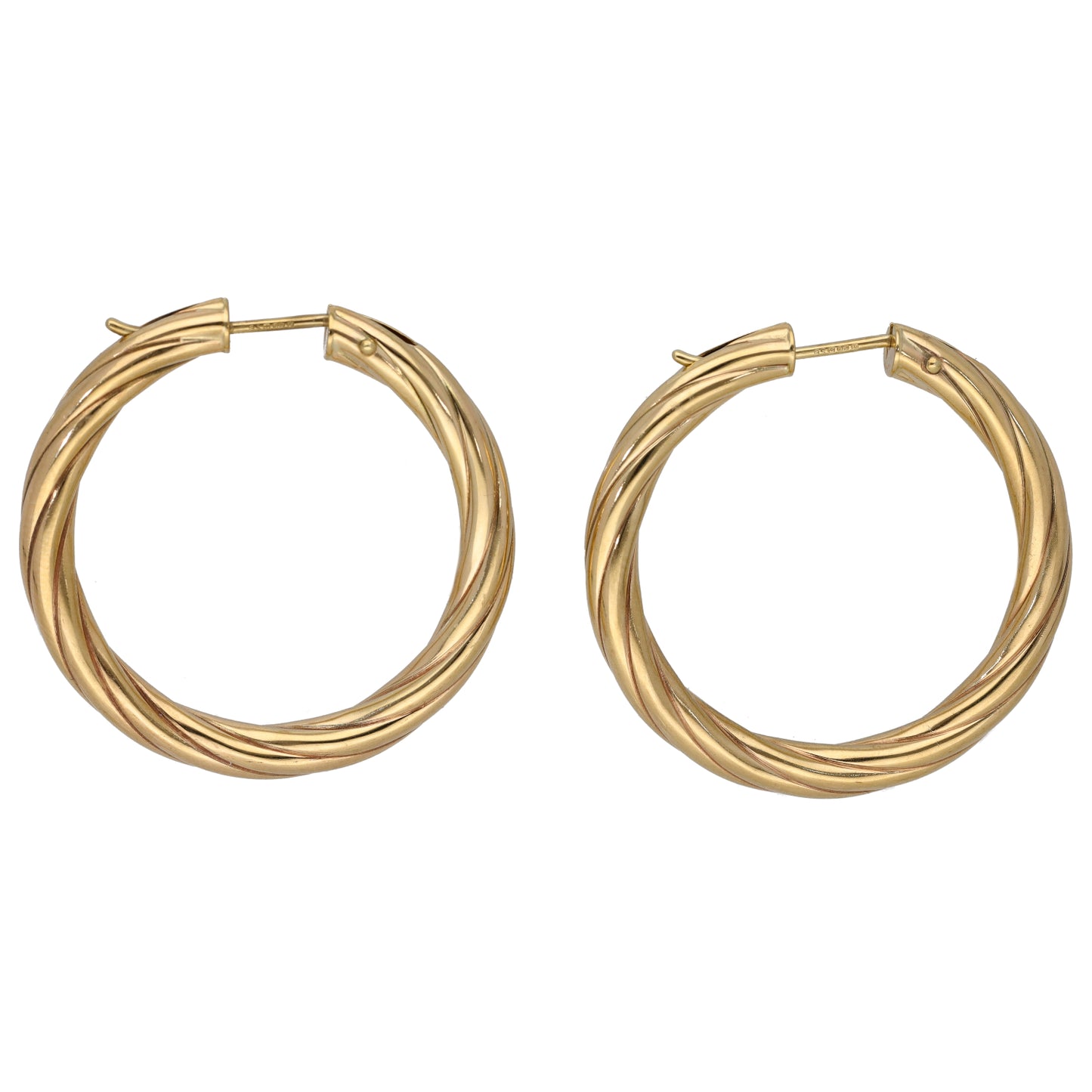 9ct Gold Hoop Earrings