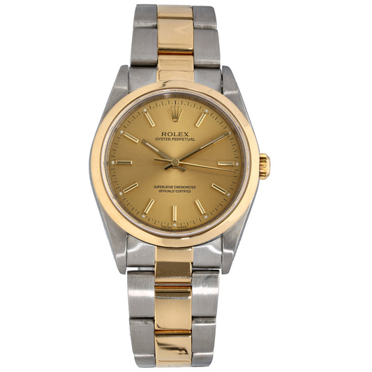 Rolex Oyster Perpetual 14203M 34mm Bi-Colour Watch