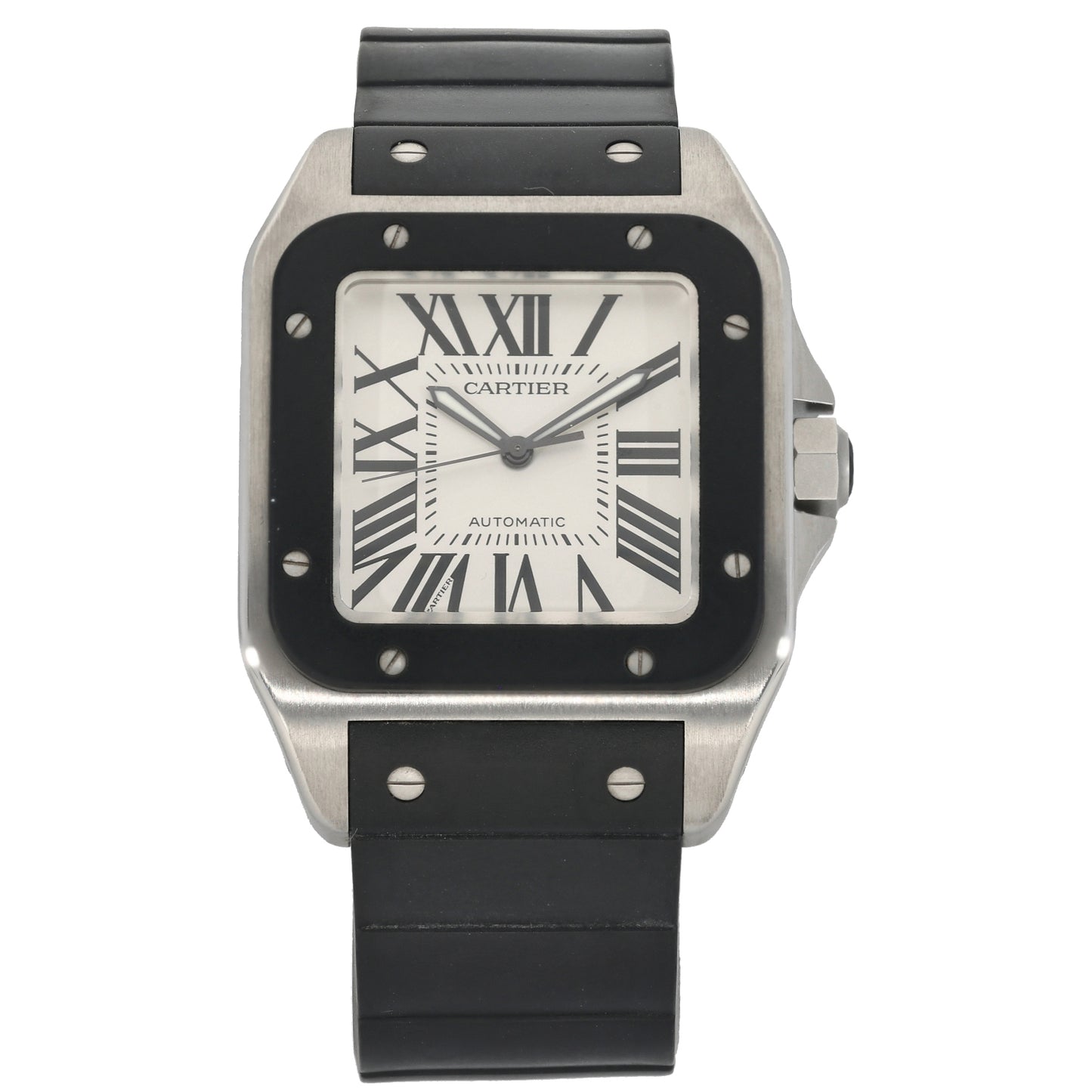 Cartier Santos 100 2656 38mm Stainless Steel Watch