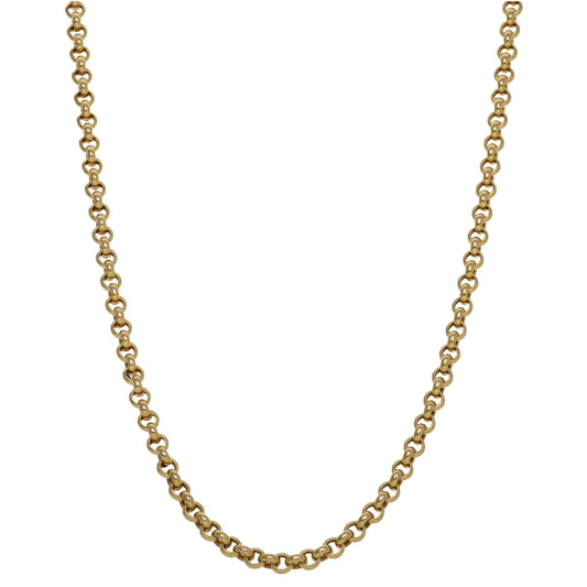 9ct Gold Belcher Chain 24"