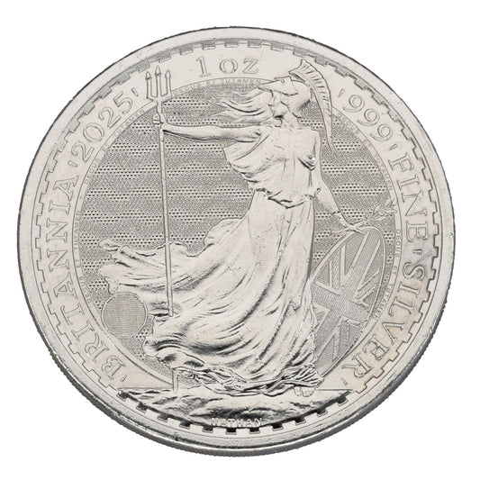 Fine Silver King Charles III 1 OZ Britannia Coin 2025