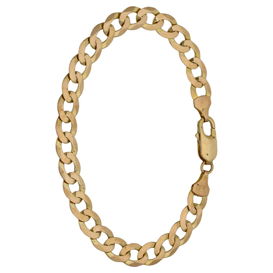 9ct Gold Curb Bracelet
