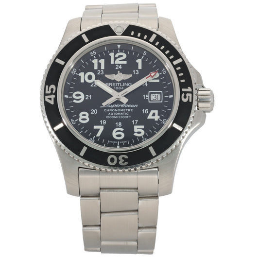 Breitling Superocean II A17392 44mm Stainless Steel Watch