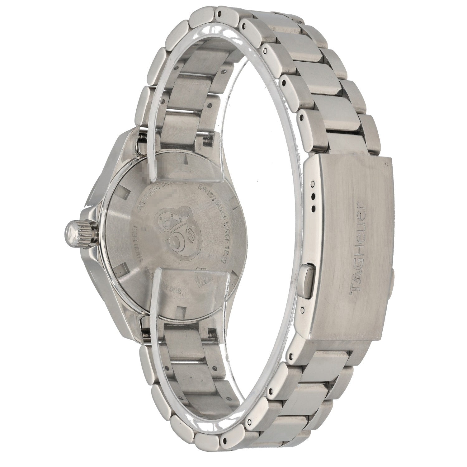 Tag Heuer Aquaracer WBD1312, blue dial, stainless Steel, front image