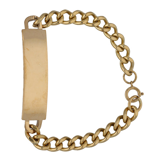 9ct Gold ID Bracelet