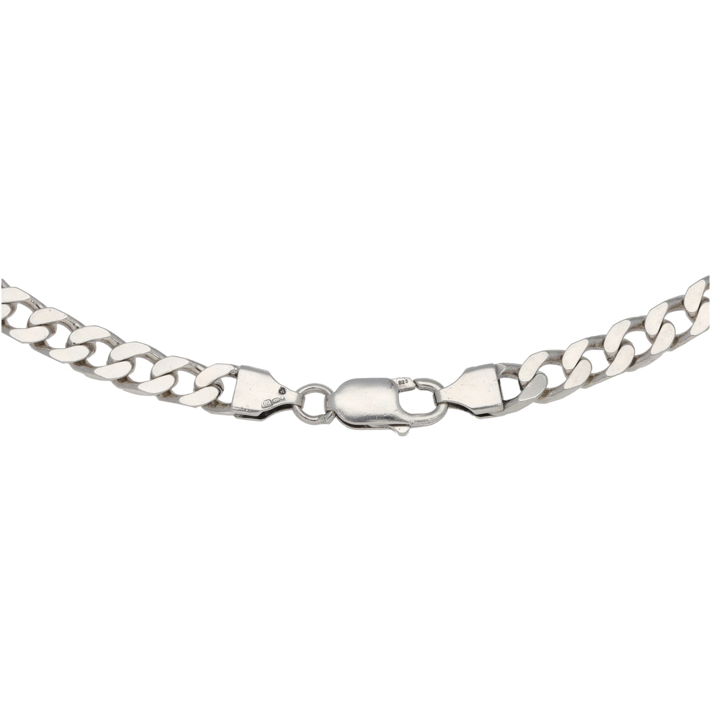 Sterling Silver Curb Chain 20"