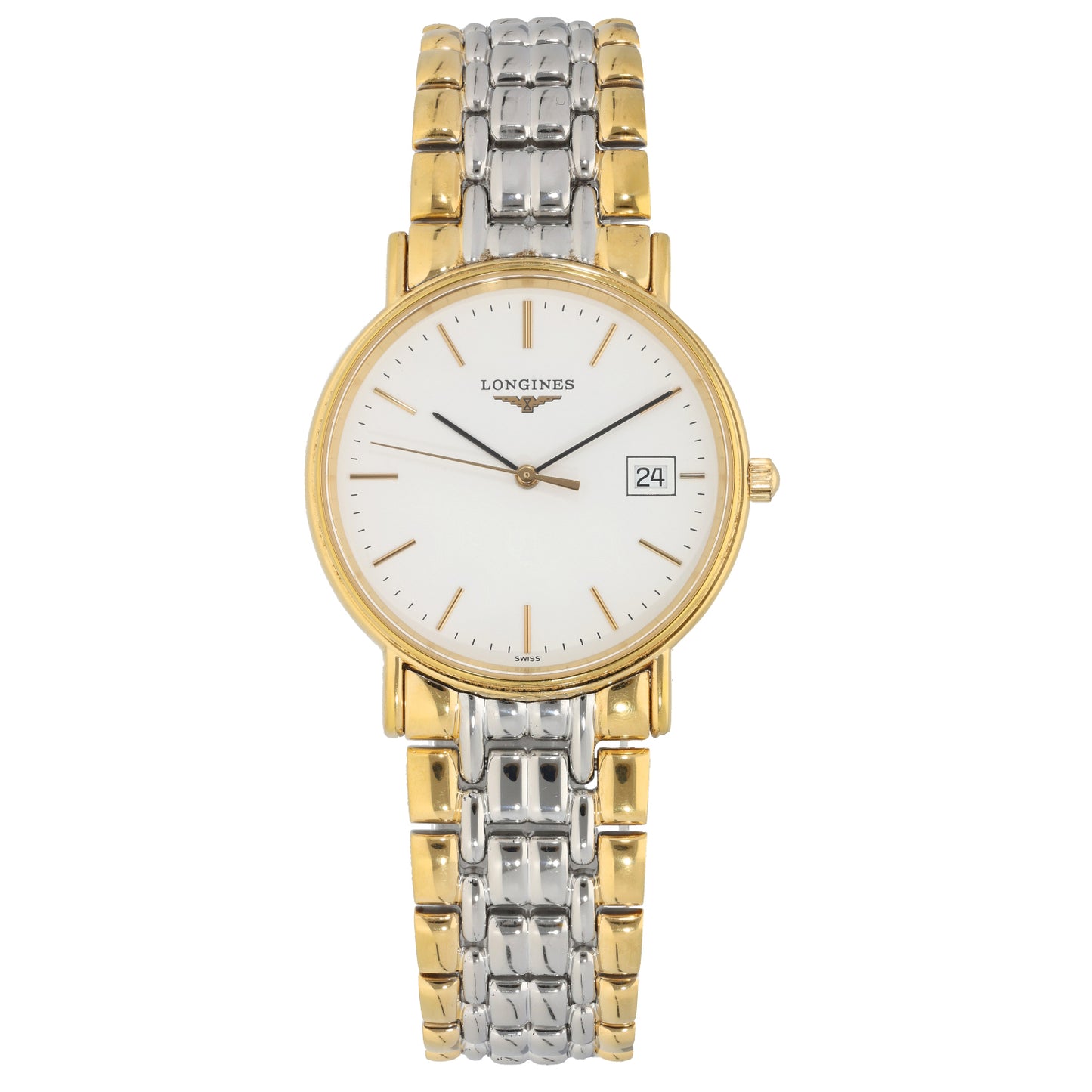 Longines Presence L4.720.2 33mm Gold Plated Watch
