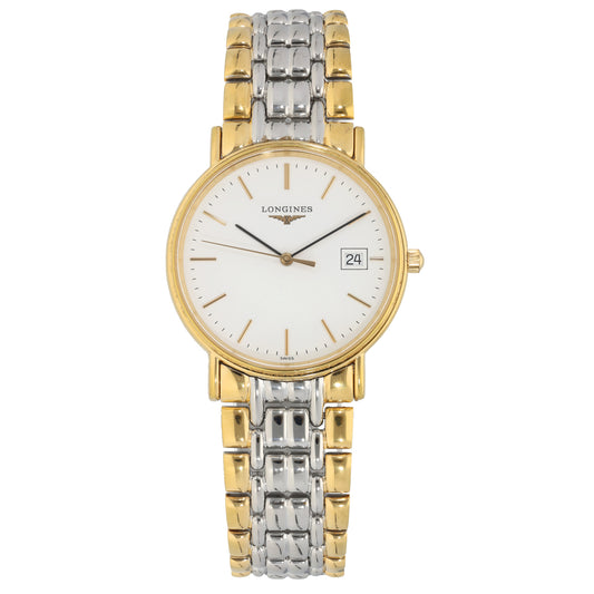 Longines Presence L4.720.2 33mm Gold Plated Watch