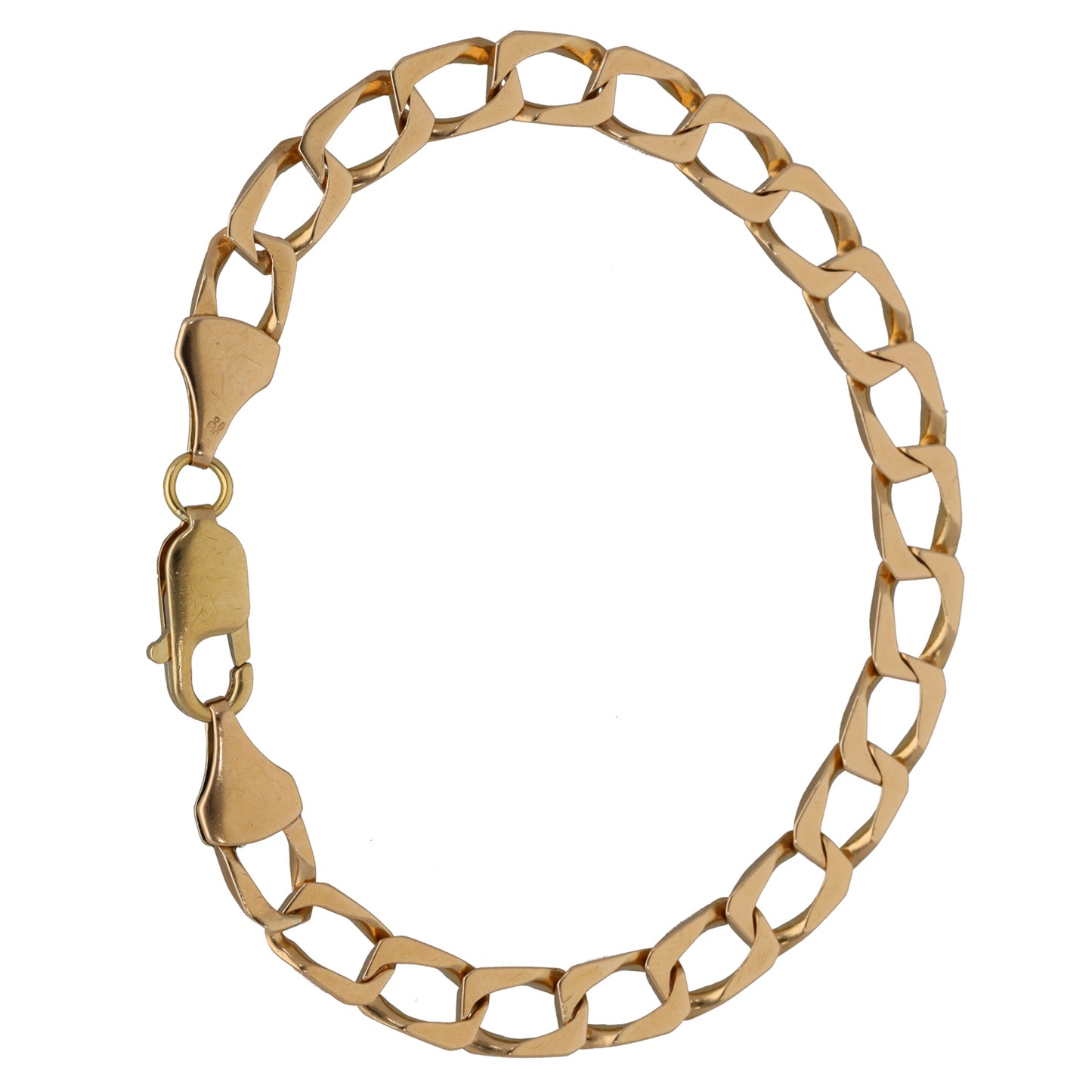 9ct Gold Curb Bracelet