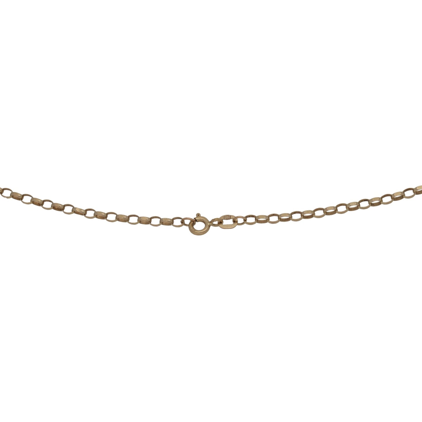 9ct Gold Belcher Chain 22"