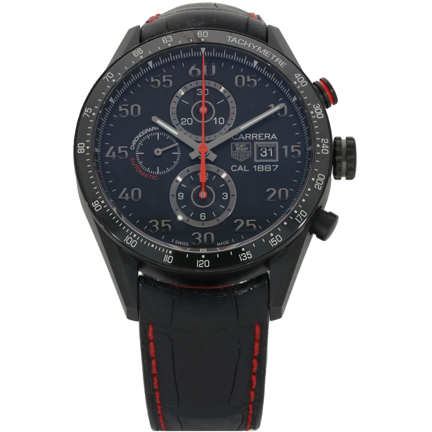 Tag Heuer Carrera CAR2A80 43mm PVD Titanium Watch
