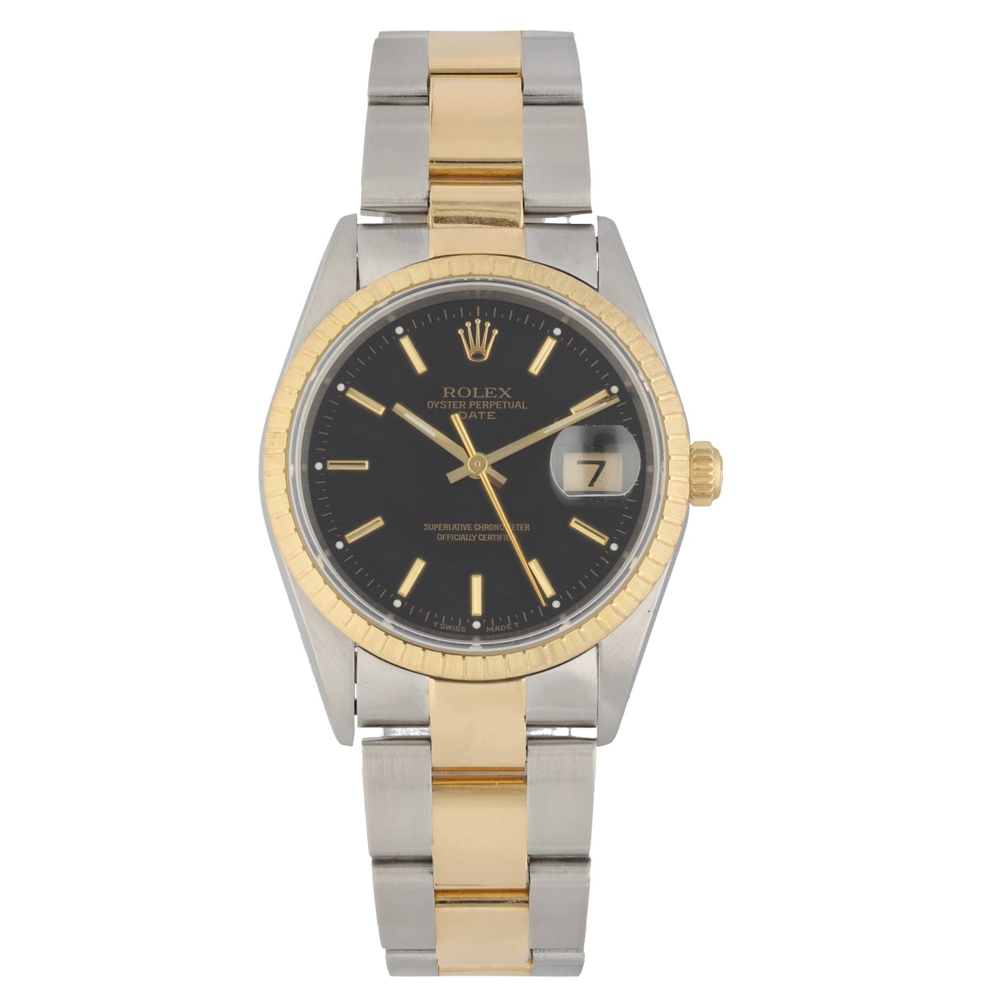 Rolex Date 15023 34mm Bi-Colour Watch