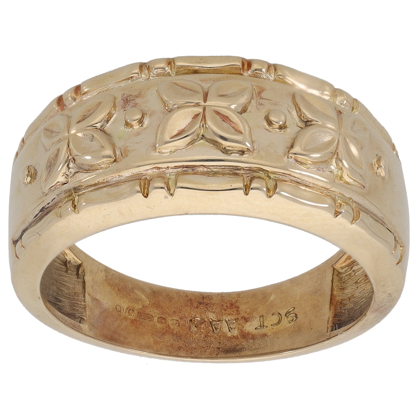 9ct Gold Alternative Ring Size N