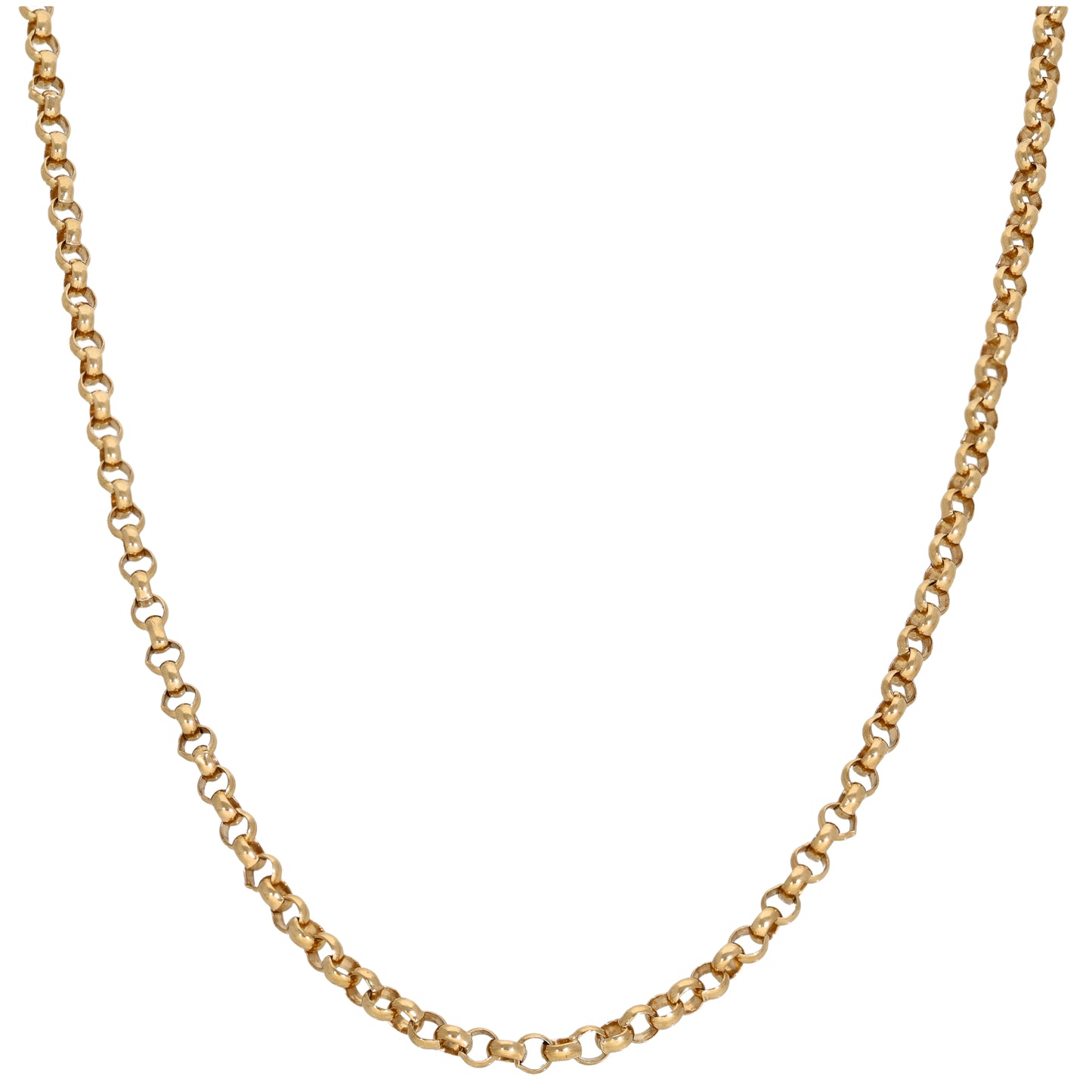 9ct Gold Belcher Chain 24"