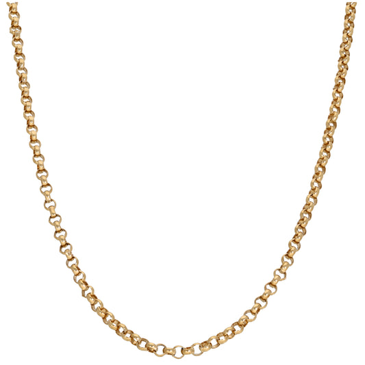 9ct Gold Belcher Chain 24"