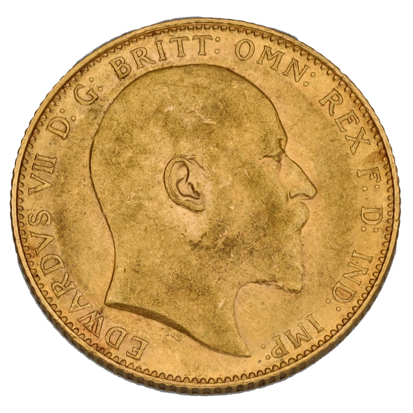 22ct Gold King Edward VII Full Sovereign Coin 1907