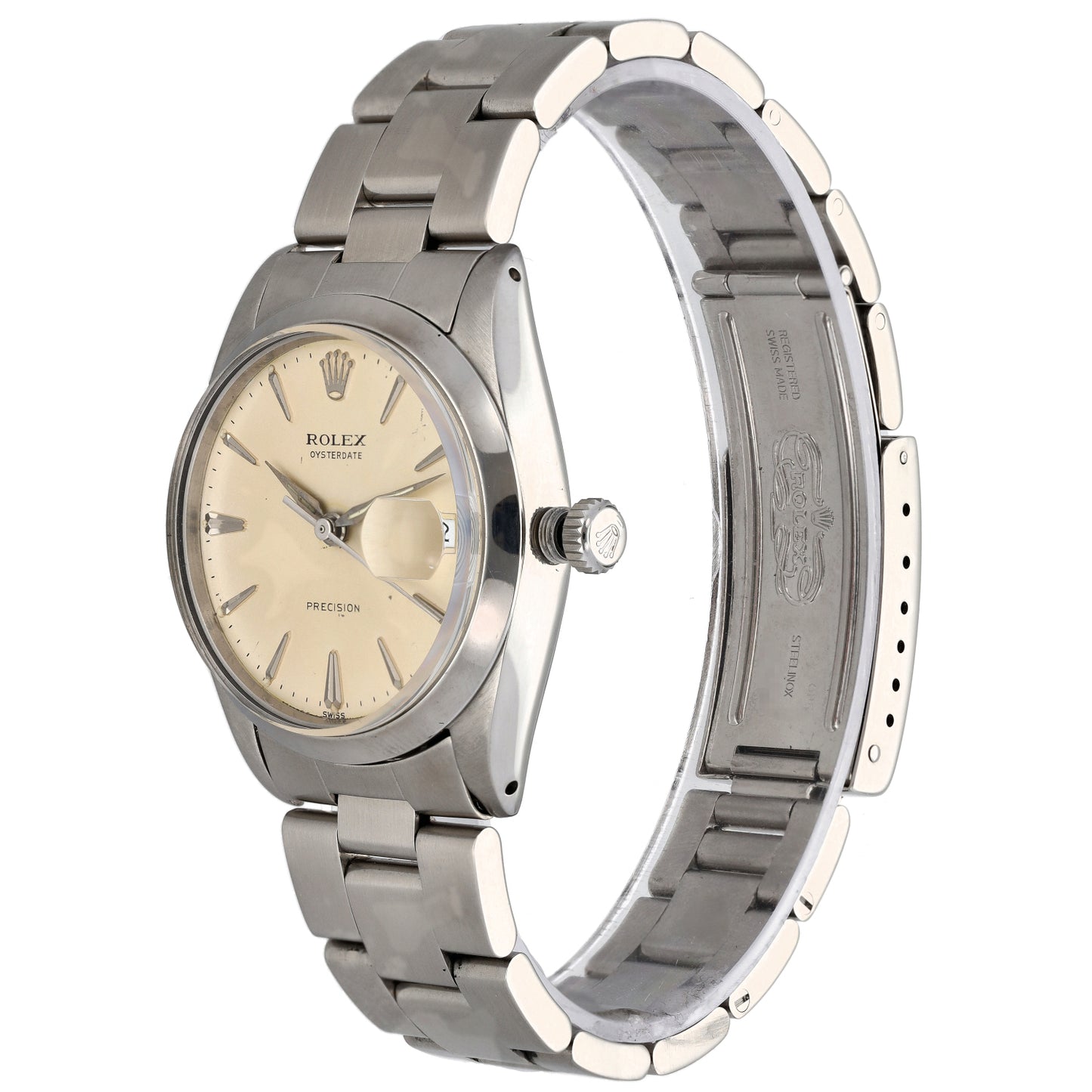 Rolex Oyster Precision 6694 34mm Stainless Steel Watch