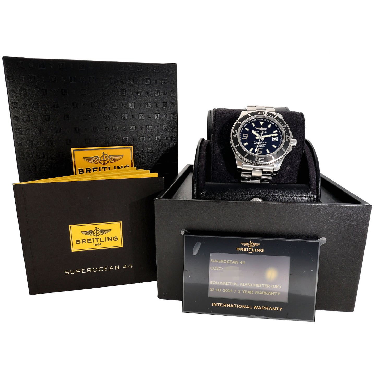 Breitling Superocean A17391 44mm Stainless Steel Watch