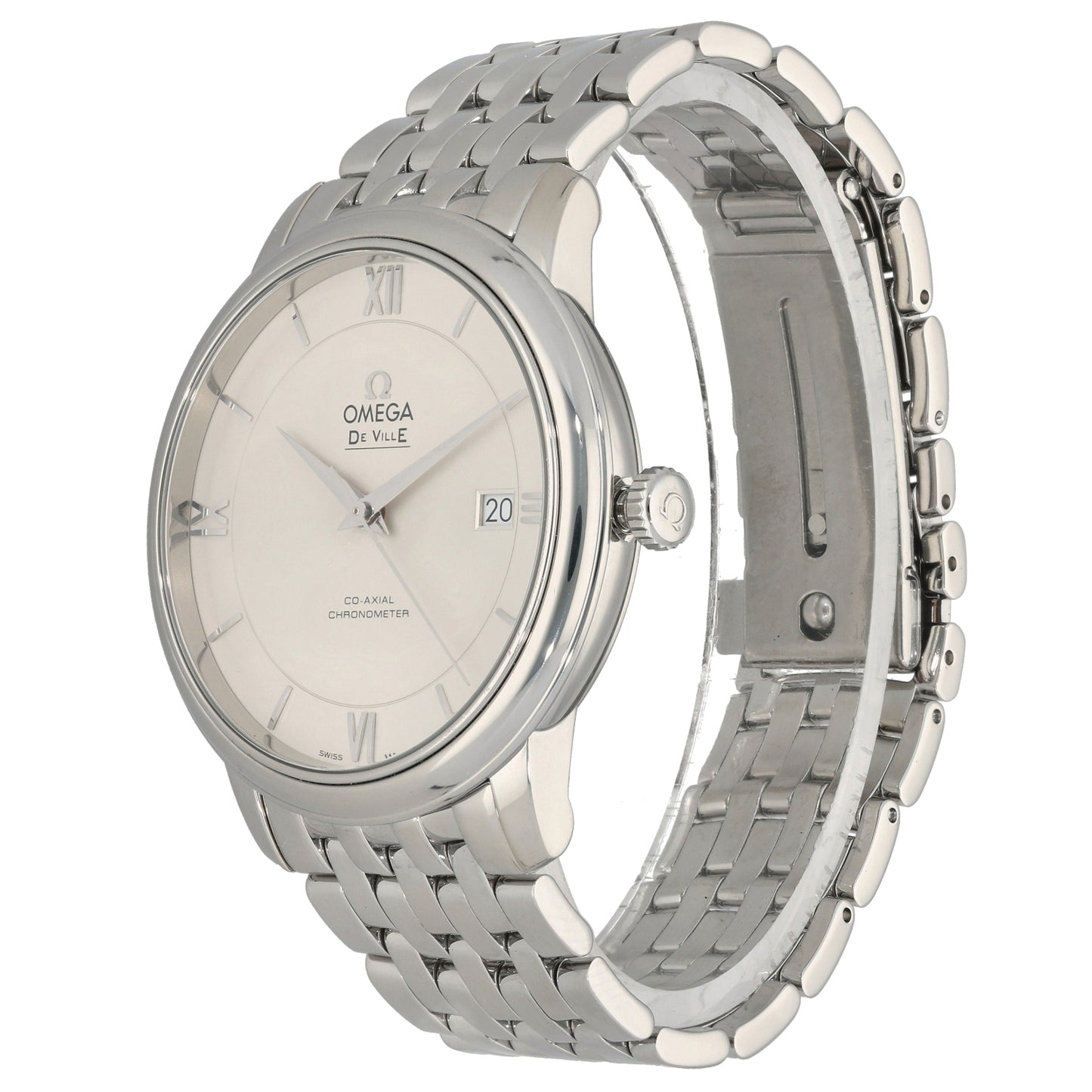 Omega De Ville 424.10.40.20.02.003 39.5mm Stainless Steel Watch