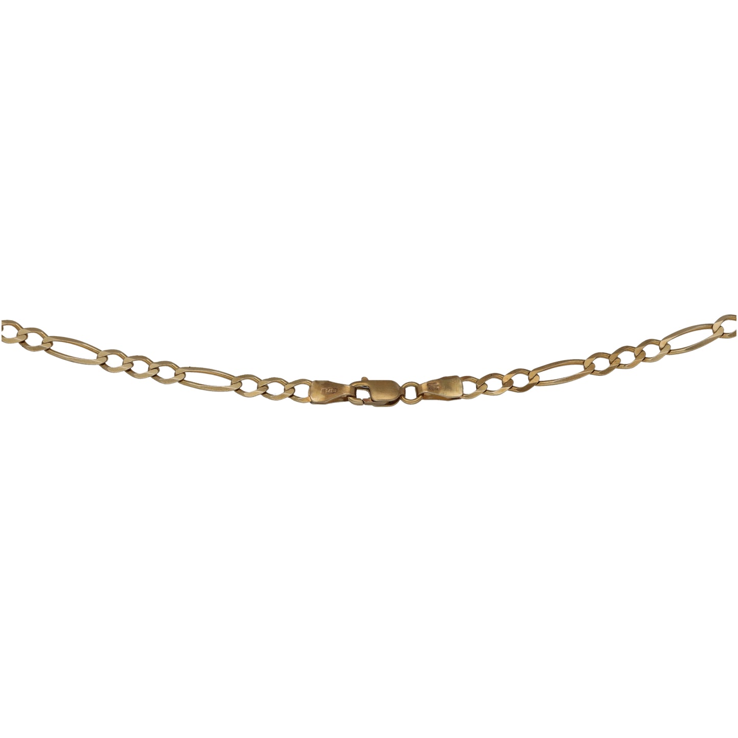 9ct Gold Figaro Chain 20"