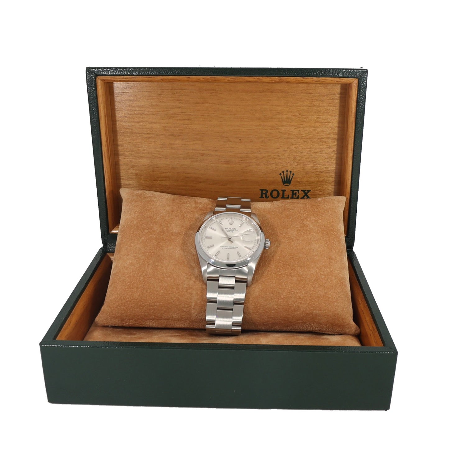 Rolex Oyster Perpetual 15200 34mm Stainless Steel Watch
