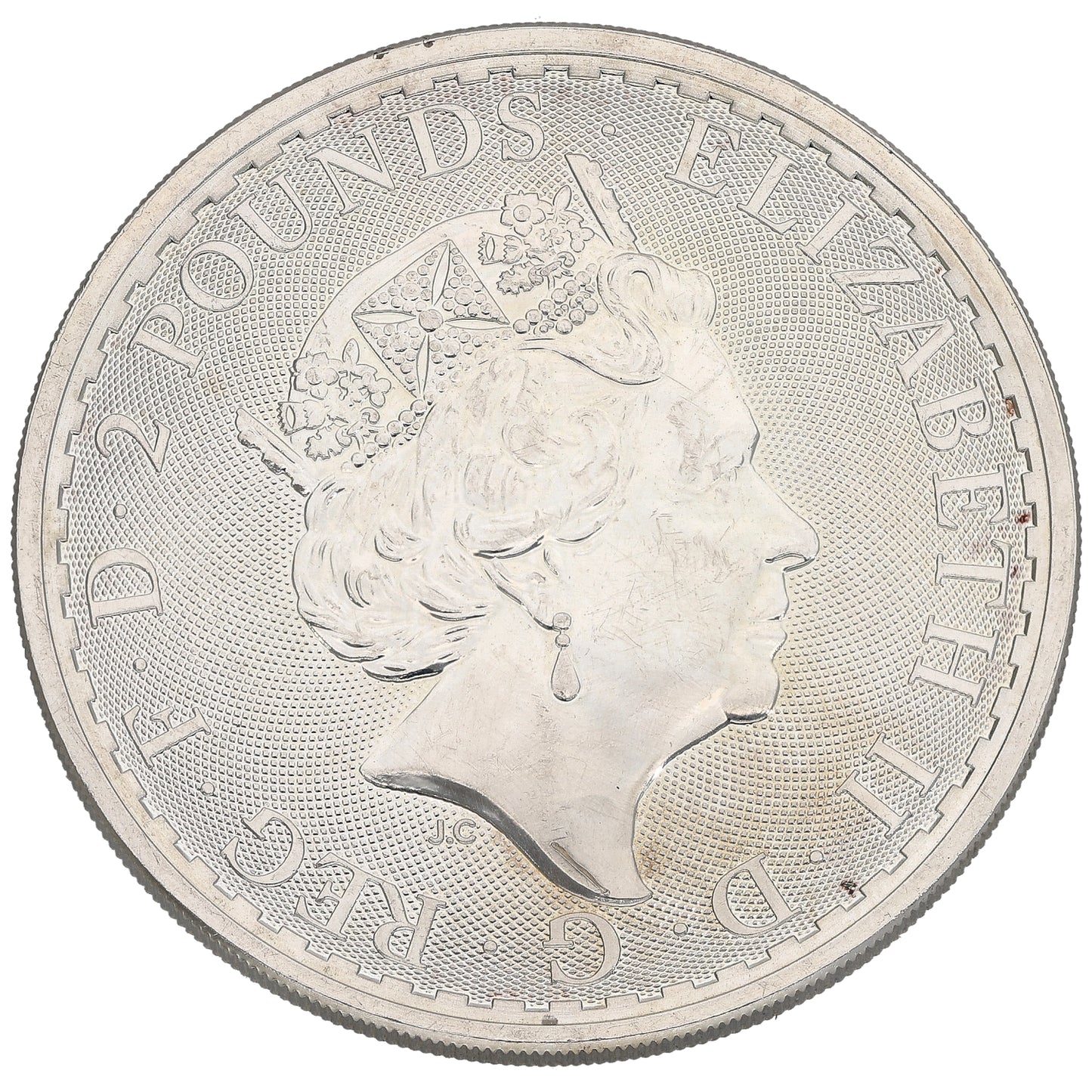 Fine Silver Queen Elizabeth II 1 OZ Britannia Coin 2020