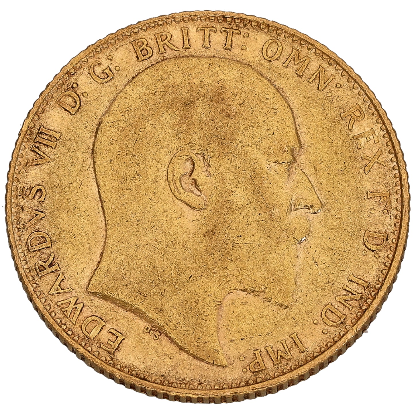 22ct Gold King Edward VII Full Sovereign Coin 1907