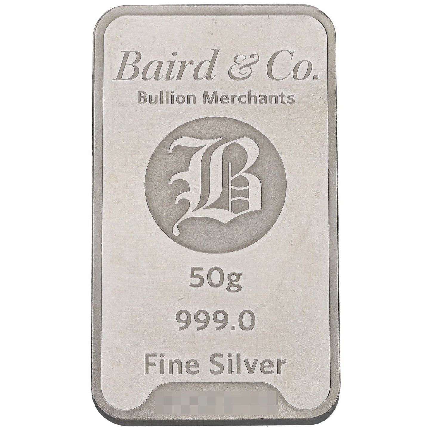Fine Silver 50g Bar