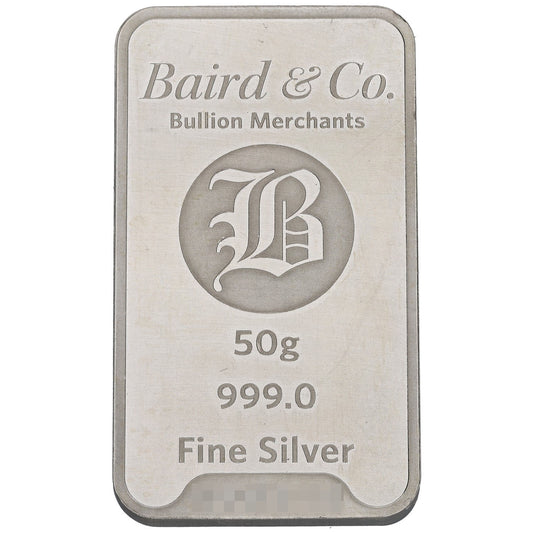 Fine Silver 50g Bar