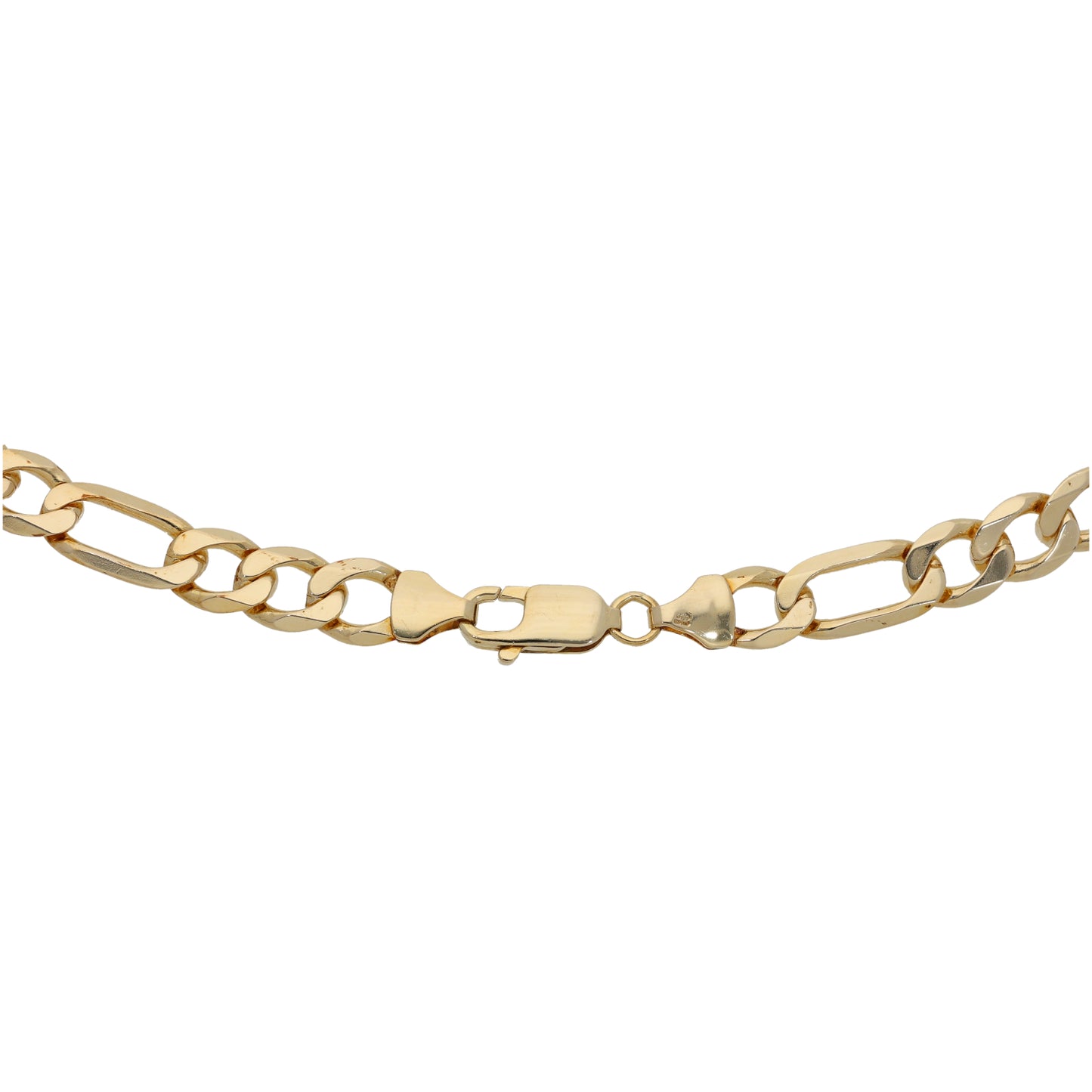 9ct Gold Figaro Chain 20"